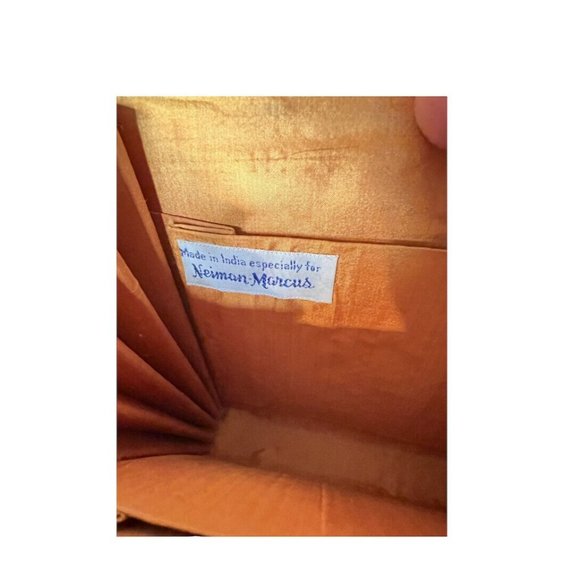 VINTAGE NEIMAN MARCUS Original Silk Small Handbag - Picture 11 of 12